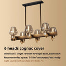 Axyaa European Retro Copper Pendant Light for Modern Dine & Living Room Decor