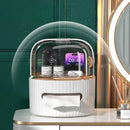Axyaa Rotating Tissue Box Holder & Cosmetic Organizer