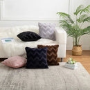 Axyaa Nordic Wavy Pattern Soft Throw Pillow Case Luxury Cushion Cover - Home Decoration