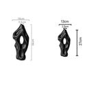 Axyaa Nordic Ceramic Vase | Creative Chinese Décor for Middle-Aged Home | Elegant Floor Vase