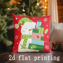 Axyaa Christmas Cartoon Pillow Covers: Sofa, Bedroom, Car, Rectangular Cushion Cover