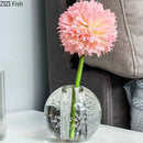 Axyaa Crystal Bubble Ball Vase for Desktop Decor.onViewCreated