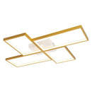 Axyaa Black/Gold LED Ceiling Lights - High Brightness Modern Aluminum Fixture