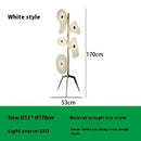 Axyaa Scandinavian LED Color Light Acrylic Orbital Lamp for Living Room Bedroom