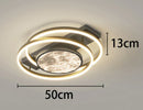 Axyaa Smart LED Ceiling Lights Nordic Style for Home Bedroom and Living Room