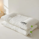 Axyaa White Cotton Sleeping Pillow for Kids & Adults, Neck Health Care, 30*50/40x60/48*74cm