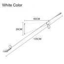 Axyaa Adjustable Swing Arm LED Wall Lamp for Bedroom, Living Room, and Study