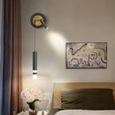Axyaa Copper Bedside Wall Spotlight: Modern Luxury Reading Lamp