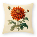 Axyaa Flower Print Sofa Pillow Cover for Decor, Car Seat, and Cute Decor Display