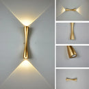 Axyaa LED Wall Lamp 6W 12W IP65 Waterproof Indoor Outdoor Light Fixture