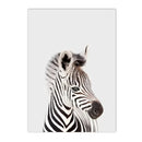 Axyaa Baby Animals Poster: Lion Tiger Hippo Giraffe Elephant Zebra Wall Art