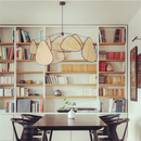 Axyaa Nordic Bamboo Leaf Chandelier for Kitchen and Living Room