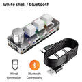 Axyaa Mini Bluetooth Mechanical Keyboard with Custom Macros, Hot Swap, and 3 Keys