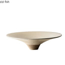 Axyaa High Foot Ceramic Dinner Plate Set - Premium Tableware for Dining & Entertaining