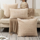 Bohemian Snowflake Velvet Pillow Cover - Axyaa Brand Sofisticated Living Room Decor
