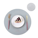 Axyaa PU Faux Leather Table Mats & Coasters Set for Dining & Kitchen, Christmas Theme