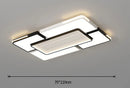 Axyaa Modern Ceiling Fan Light with Remote Control for Bedroom, Dining, Living Room