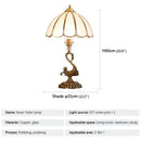 Axyaa Modern Swan Copper Table Lamps - Creative LED Desk Light for Home Décor