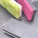 Axya Natural Agate Knife Sharpening Stone - Double-Sided Diamond Grinding Whetstone