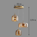 Axyaa LED Pendant Light Chandeliers for Modern Home Decor & Dining Room Lighting