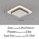 Axyaa Crystal Ceiling Lamp: Nordic Minimalist LED Lighting for Living Room, Bedroom & Hallway