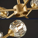 Axyaa Crystal Chandelier: Modern Luxury Pendant Lights for Home Decor