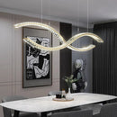 Axyaa Crystal Chandeliers: Modern LED Ceiling Hanging Lights for Living Room