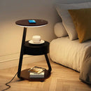 Axyaa LED Floor Lamp with Shelf - Modern Creative Bedroom Living Room Lighting