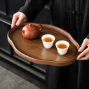 Axyaa Bamboo Tea Tray: High-End Retro Chinese Tea Set & Snack Storage Tray