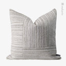 Axyaa Texture Stripe Stitched Square Pillow Seat Cushion