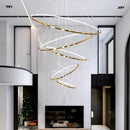 Axyaa Modern LED Pendant Chandeliers for Indoor Living Room Ceiling Lighting
