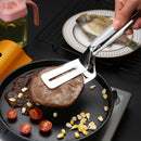 Axyaa Stainless Steel BBQ Tongs Shovel Spatula Clip Grill Accessories Kitchenware