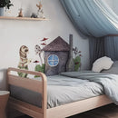 Axyaa Boho Fox Nursery Wall Decals - Kids Room Bedroom Art Sticker Decor