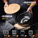 Axyaa Ceramic Noodle Bowl with Lid