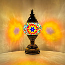 Axyaa Turkish Mosaic Glass Table Lamp DIY Material Package for Parent-child Bonding and Home Decor