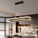 Axyaa Modern Chandelier Pendant Light for Dining Room Ceiling - Indoor Hanging Lamp