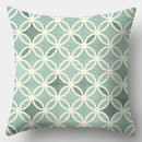 Axyaa Geometric Texture Cushion Cover 45x45cm Polyester Decorative Pillow Cover