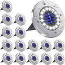 Axyaa Solar LED Disk Light for Garden Outdoor Decoration