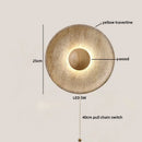 Axyaa LED Wall Lamp: Modern Nordic Style Bedroom Decor with Pull Chain Switch