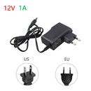 Axyaa Universal Power Adapter 12V 1A 2A 3A Charger LED Driver EU US UK AU Plug