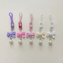 Axyaa Pearl Bow Straw Charm for Stanley Cup Tumbler - Kawaii Chain Decor