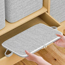 Axyaa Quilt Storage Bag with Lid & Handle - Moisture-Proof Organizer