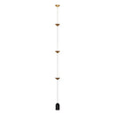 Axyaa Modern Hanging Floor Lamp for Bedroom and Living Room