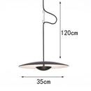 Axyaa Modern LED Chandeliers Pendant Lamps for Living Room & Dining Room
