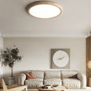 Axyaa Nordic Yellow Travertine Ceiling Light: LED Modern Retro Cream Living Room Decor