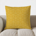 Axyaa Geometric Pattern Pillow Cover for Sofa, Bedroom, Car - Modern Decor