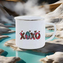Axyaa Sunflower Love Enamel Mug Set for Camping & Hiking