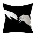 Axyaa Art Pattern Throw Pillow Case for Home Sofa Seat Room Decor