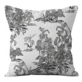 Axyaa Nordic Cartoon Print Sofa Pillow Cover, 45x45cm