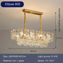 Axyaa Crystal Glass Ceiling Lamp for Cozy French-style Bedroom